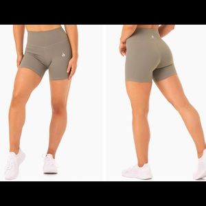 Ryderwear High Waisted Shorts Khaki